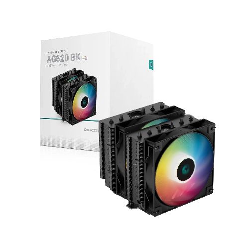 Cooler DeepCool AG620 Digital Negro ARGB - PC Parts Uruguay