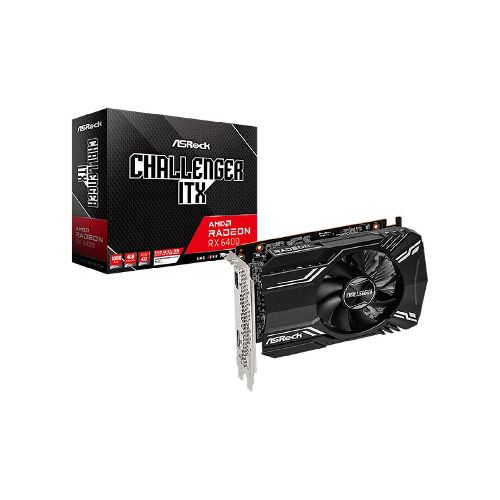 Tarjeta de video Asrock Amd Rx 6400 Challenger 4gb Gddr6 - PC Parts Uruguay