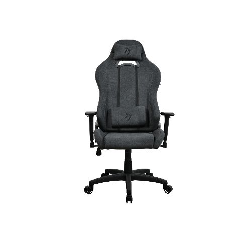 Silla gamer Torretta softfabric dark grey - PC Parts Uruguay