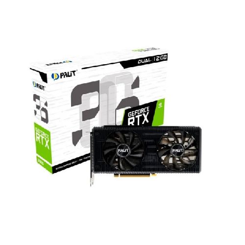 Tarjeta de video Palit Nvidia Rtx 3060 Dual 12gb Gddr6 - PC Parts Uruguay