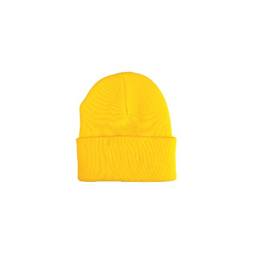 Gorro de lana liso - Amarillo — Mis Petates