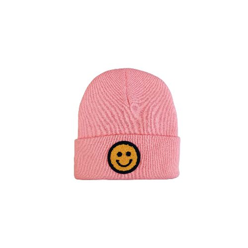 Gorro de lana smile - Rosado Oscuro — Mis Petates