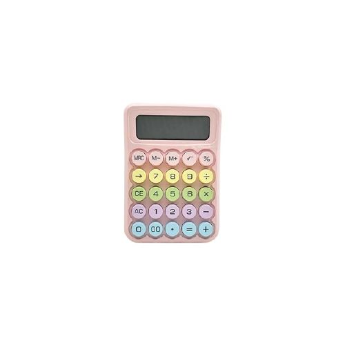 Calculadora 12 digitos color pastel - Rosado — Mis Petates