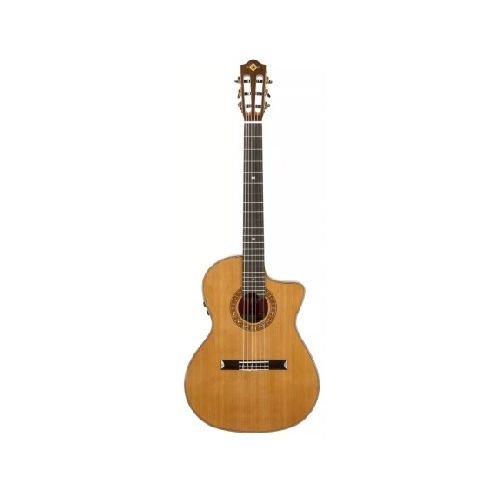 GUITARRA ELECTRO ACÚSTICA MARTINEZ NYLON CON CUTAWAY CON EQ MS-01 MP14MH-MP14MH