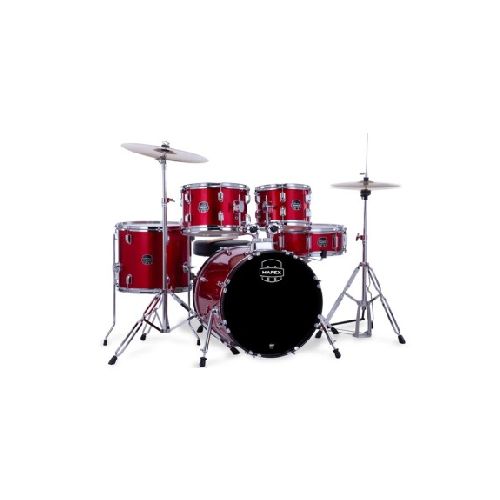 BATERIA MAPEX COMET CM5044FTCIR JAZZ RED C/ HARDWARE Y PLATILLOS CM5044FTCIR-CM5044FTCIR