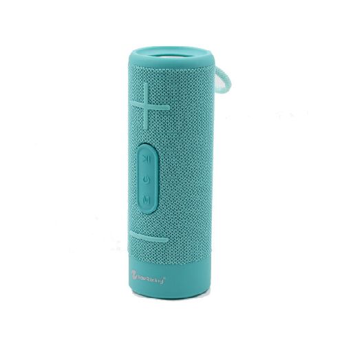 PARLANTE PORTATIL BLUETOOTH CILINDRO CON CORREA SIMIL FLIP VERDE arp1383-arp1383