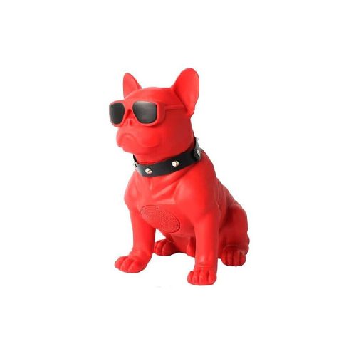 PARLANTE PORTATIL CH-M11 MEDIANO BLUETOOTH DISEÑO PERRO ROJO DW007R-DW007R