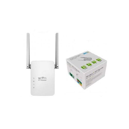 EXTENSOR REPETIDOR WIFI 2 ANTENAS 220V FÁCIL INSTALACIÓN erp1082-erp1082