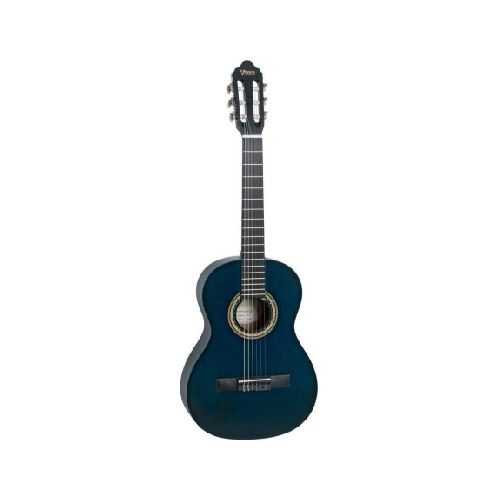 GUITARRA CLASICA VALENCIA VC204 STANDARD 4/4 BLUE VC204TBU-VC204TBU