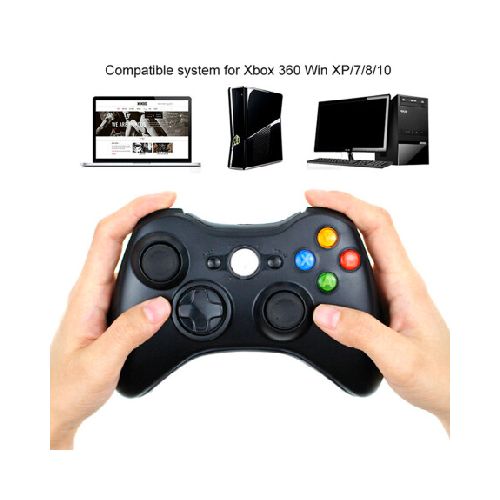 JOYSTICK INALÁMBRICO COMPATIBLE XBOX Y PC COLOR NEGRO WC177-WC177