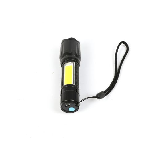 LINTERNA LED RECARGABLE USB ALUMINIO CON ZOOM INCLUYE ESTUCHE erp1137-erp1137