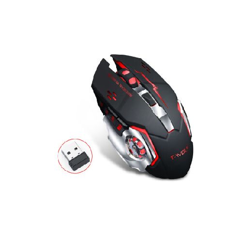 MOUSE GAMER INALAMBRICO TWOLF Q13 NEGRO CONSQ13-CONSQ13