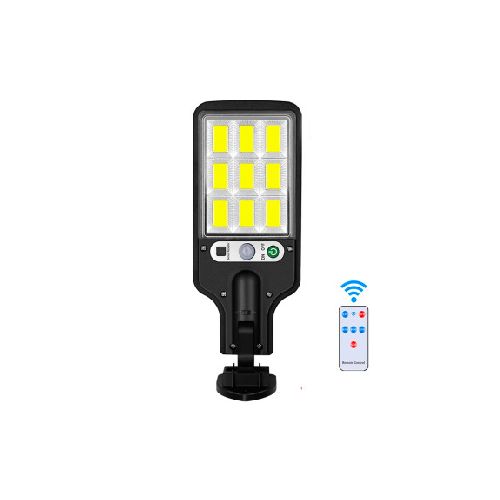 LÁMPARA FAROL LED DE PARED 6164 CARGA SOLAR CON SENSOR Y CONTROL REMOTO DW203-DW203