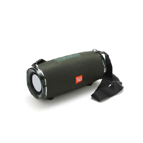 PARLANTE PORTÁTIL TG187 50W SIMIL BOOMBOX CON COLGANTE DE TRANSPORTE VERDE WC100VE-WC100VE