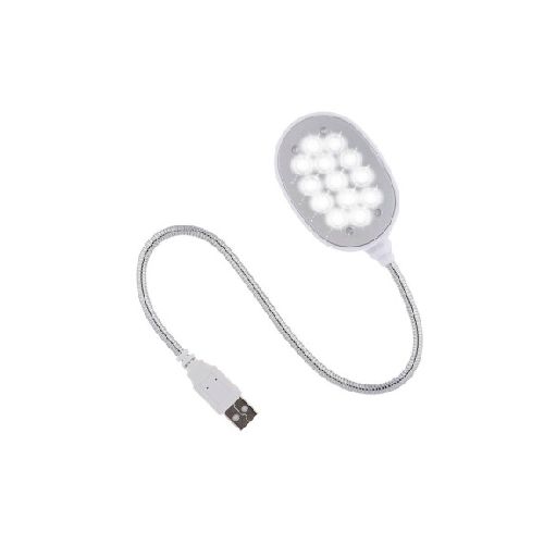 LÁMPARA FLEXIBLE 13 MINI LED USB ESCRITORIO LECTURA DW183-DW183