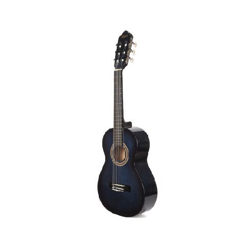 GUITARRA CLASICA VALENCIA VC103 MEDIANA 3/4 BLUE VC103BUS-VC103BUS