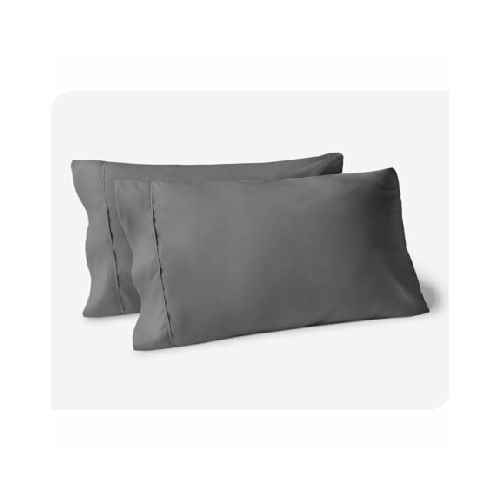 Funda de almohada 50x70 Lisa 400 Hilos - Gris