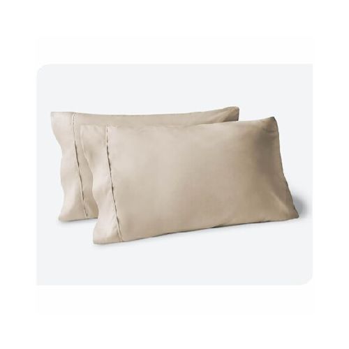 Funda de almohada 50x70 Lisa 400 Hilos - Beige