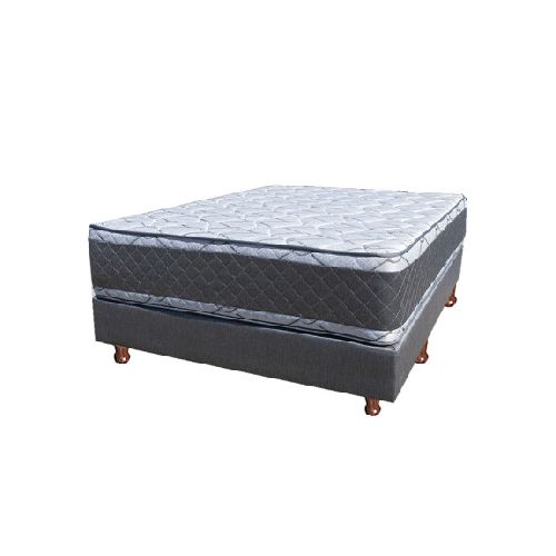 Colchón + Sommier Trento con Pillow Top - 0,90 x 1,90 - 1 Plaza