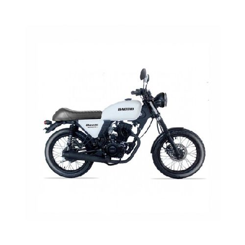 MOTO BACCIO CLASSIC RETRO 125 - BLANCO