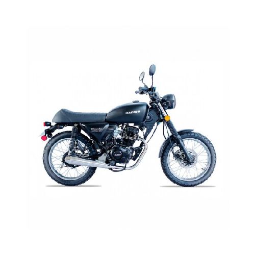 MOTO BACCIO CLASSIC RETRO 125 - NEGRO