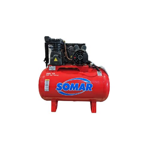 COMPRESOR SOMAR MONOFASICO 2 HP BR 140 LBS CSL/100 LTS 542601