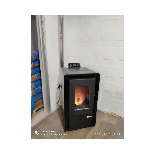 CALEFACTOR A LEñA ESTUFA A PELLET MOD.G 6KW-60M2 713309