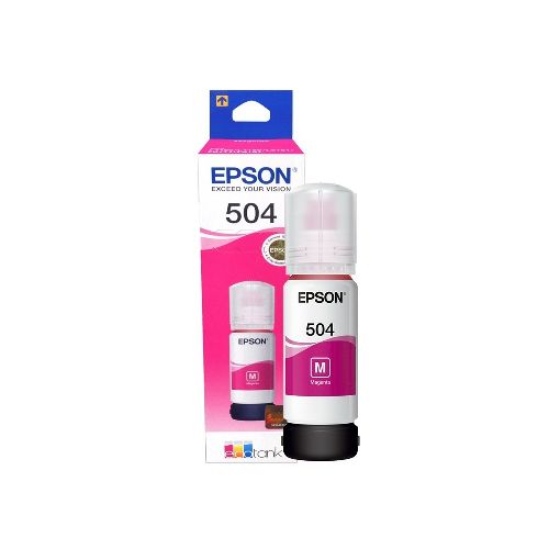 BOTELLA DE TINTA EPSON T504320 MAGENTA L4150 4160  Epson