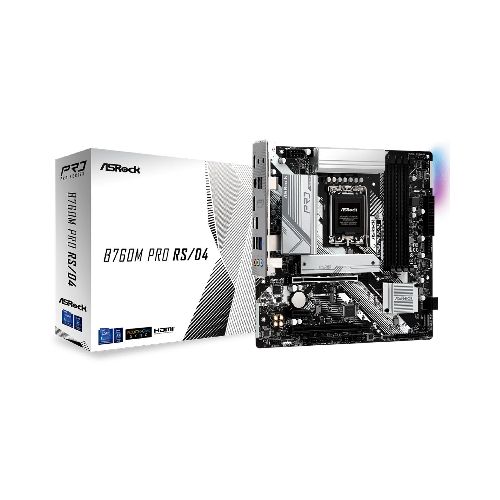 Motherboard Asrock B760m Pro Rs Ddr4 intel S1700 Micro ATX  