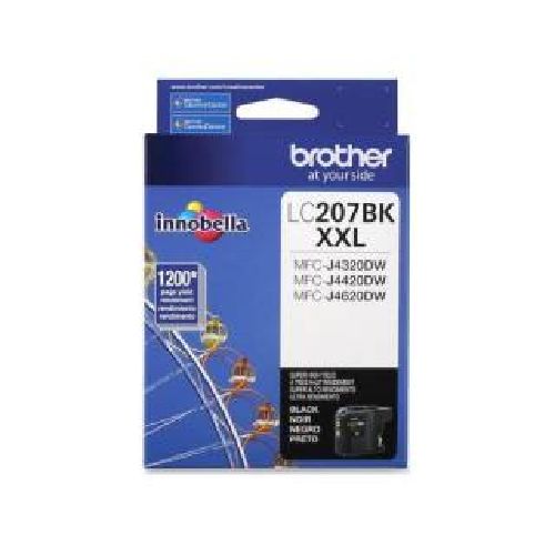 Cartucho de tinta Brother LC-207BK Negro  