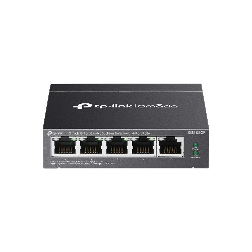 Switch de 5 puertos Omada con 4 Poe+ Tp-link DS105GP  TP-Link