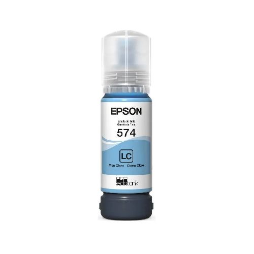 Botella de tinta Epson T574520-AL Cian claro 70ml  