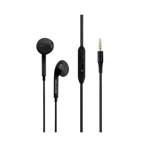 AURICULARES CON MICROFONO PROMATE GEARPOD-IS2 NEGRO  Promate