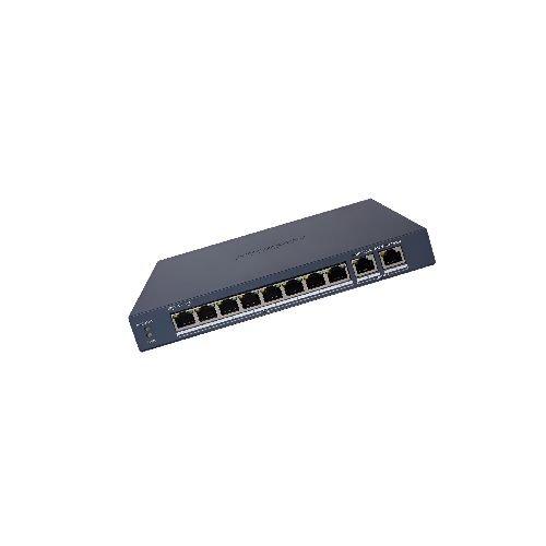 Switch PoE Gigabit de 8 puertos Hikvision DS-3E1510P-EI/M  