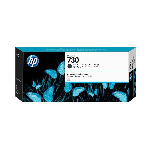 Cartucho de tinta HP 730 300 ml negro mate gran capacidad  