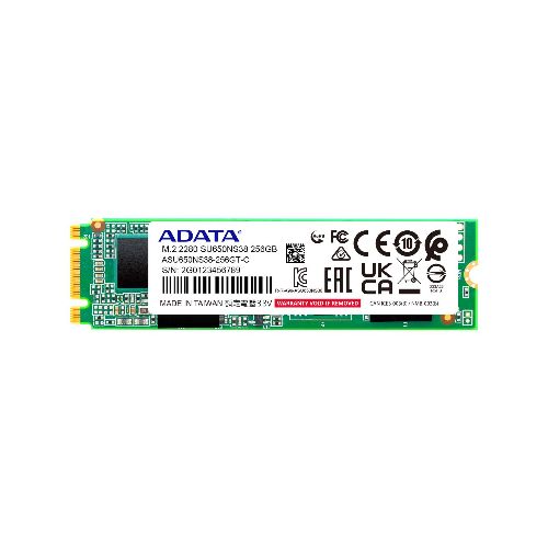 Disco Ssd M.2 2280 Sata 256gb Adata Ultimate Su650  