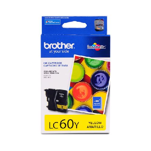 CARTUCHO DE TINTA BROTHER AMARILLO PARA INKJET DCPJ125 MFCJ4  Brother