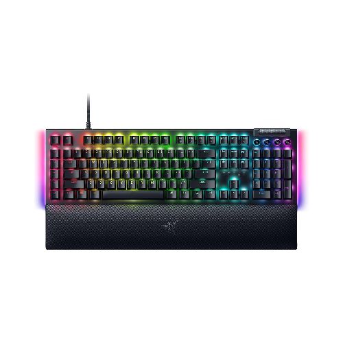 Teclado gamer mecanico Razer BlackWidow V4 cableado RGB  