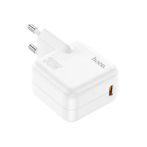 HOCO C112A CARGADOR DE PARED ADVANTAGE USB-C EU 30W BLANCO  