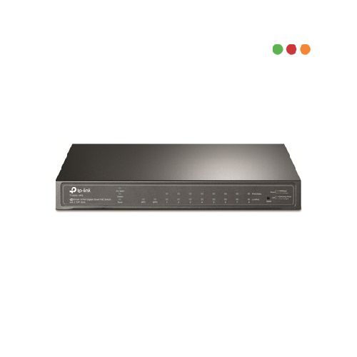 Switch de 10 puertos TP-LINK SG2210p con 8p PoE+ y 2 x SFP  TP-Link