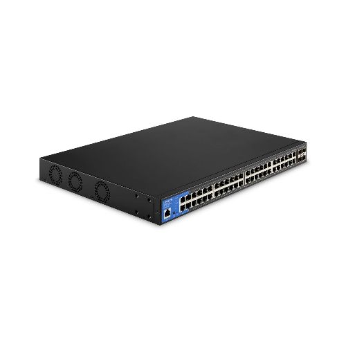 Switch Linksys LGS352C 48 Puertos Gigabit + 4 SFP+  