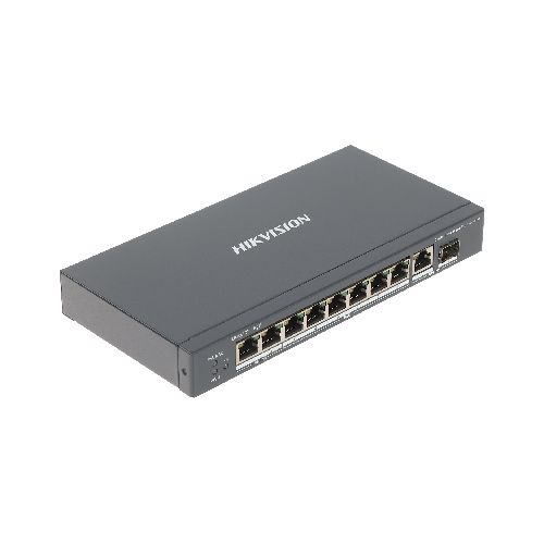 Switch PoE Gigabit 8 puertos Hikvision DS-3E0510HP-E no adm  