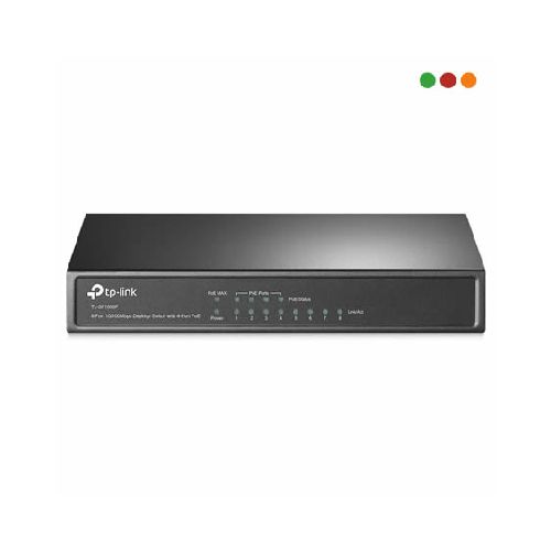 Switch POE 8p 10/100-4p POE TL-SF1008P TP-LINK  TP-Link