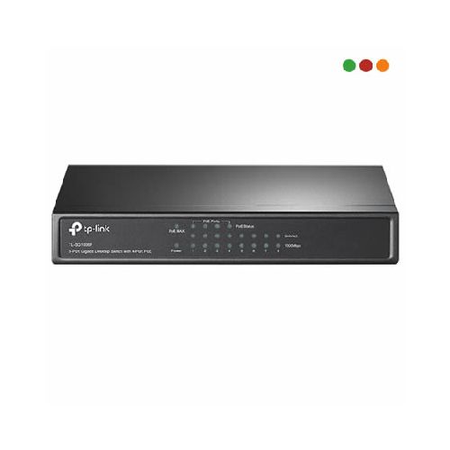 Switch POE 8p Giga-4p POE TL-SG1008P TP-LINK  TP-Link