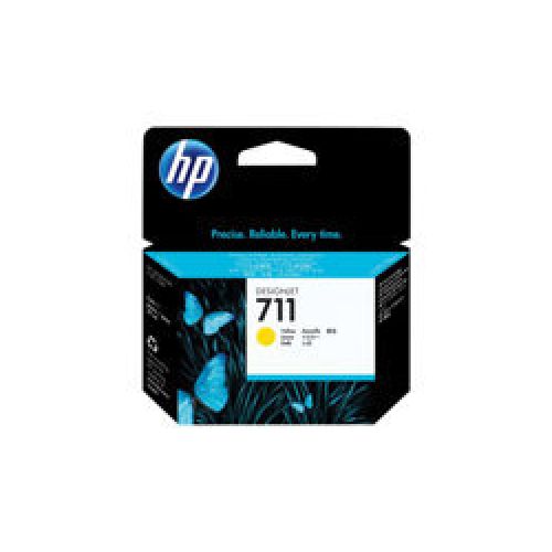 Cartucho de tinta HP 711 Amarillo T100  