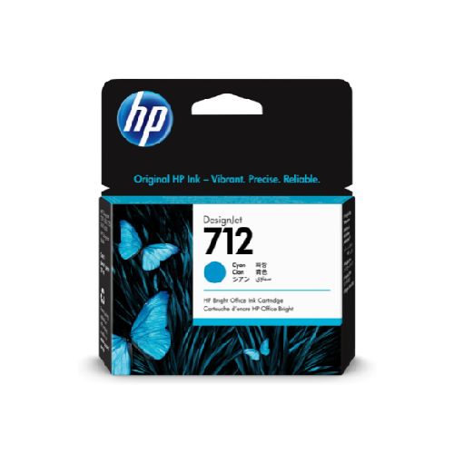 Cartucho de tinta HP 712 3ED67A CYAN  