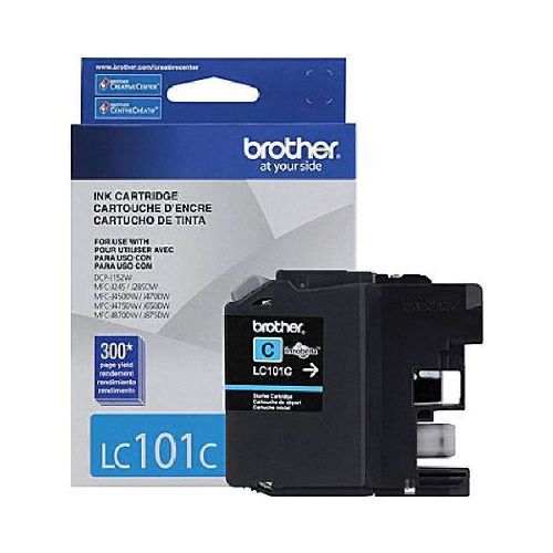 CARTUCHO DE TINTA BROTHER CYAN LC101C PARA INKJET DCPJ152W  Brother