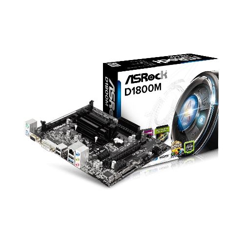 Motherboard Asrock D1800m Cpu Onboard  ASRock