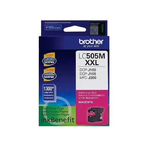 Cartucho tinta magenta Brother LC505M para DCPJ105 MFCJ20  