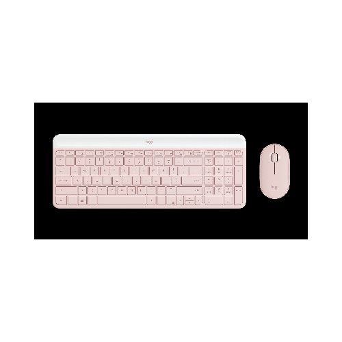 COMBO TECLADO Y MOUSE LOGITECH MK470 ROSE INALAMBRICO  Logitech